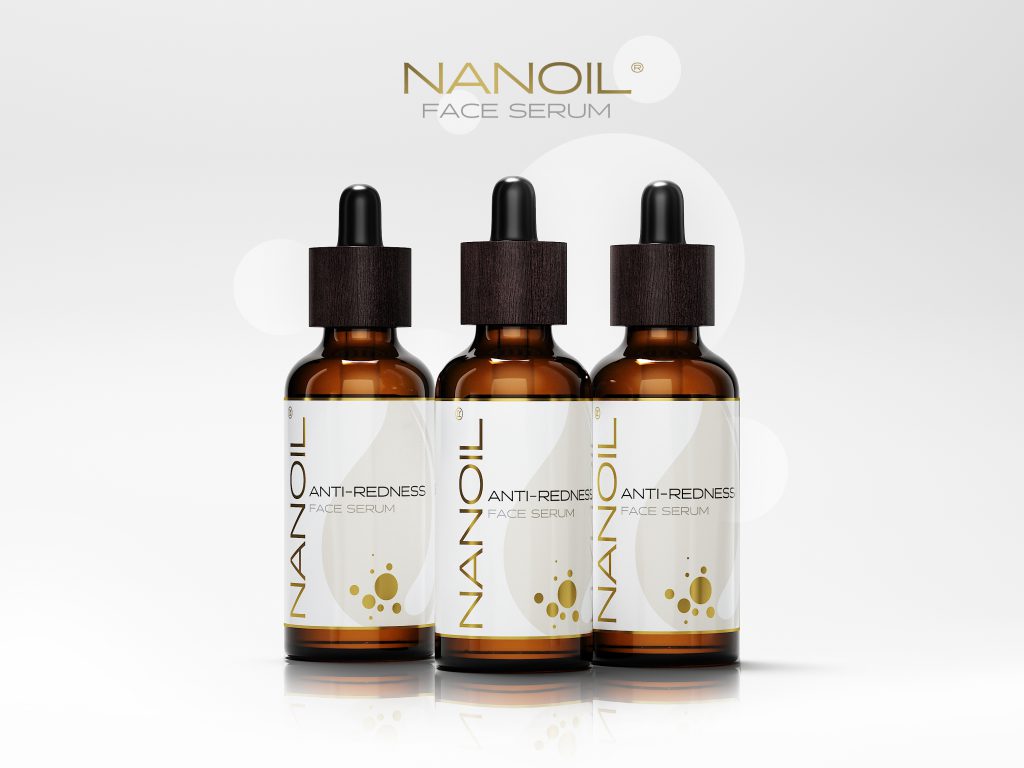Nanoil polecane serum do twarzy do cery naczynkowej