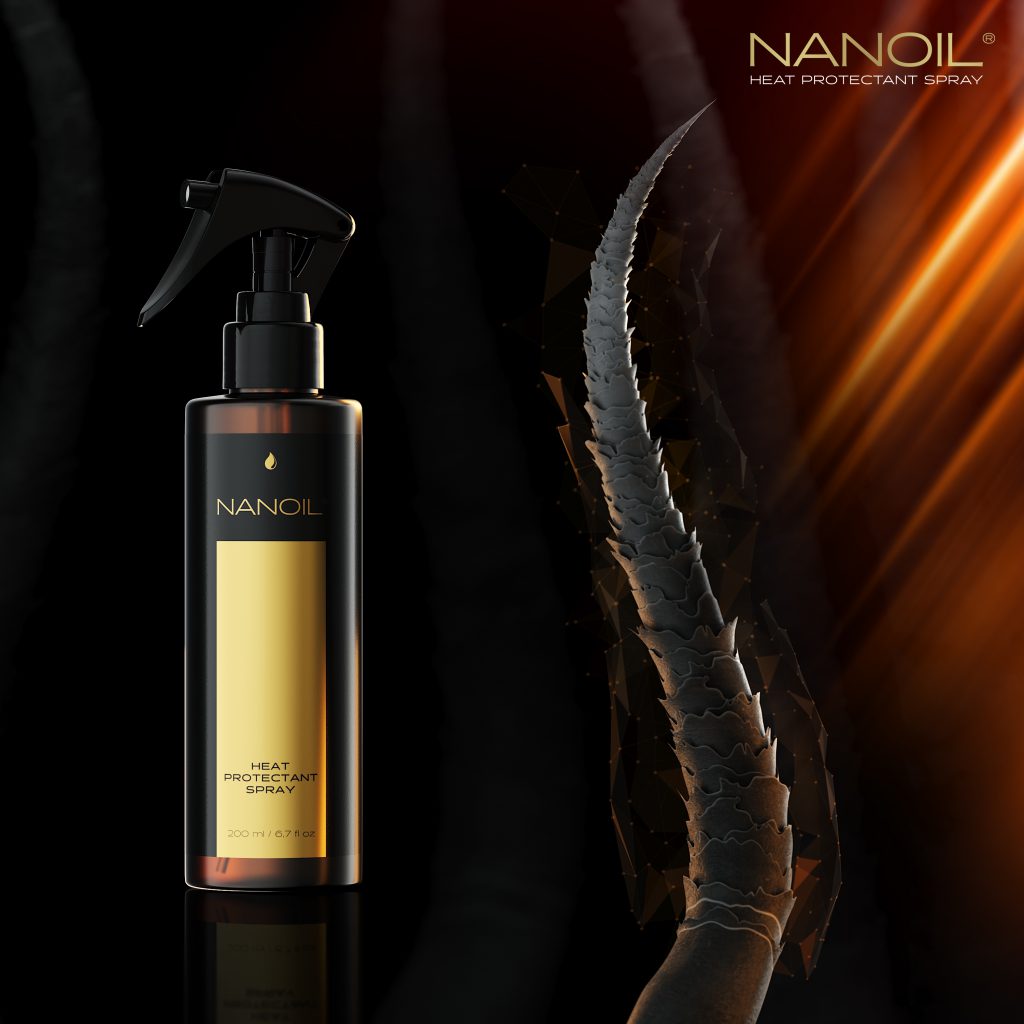Nanoil najlepszy spray termoochronny