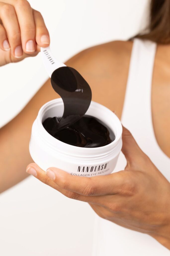 nanolash płatki pod oczy