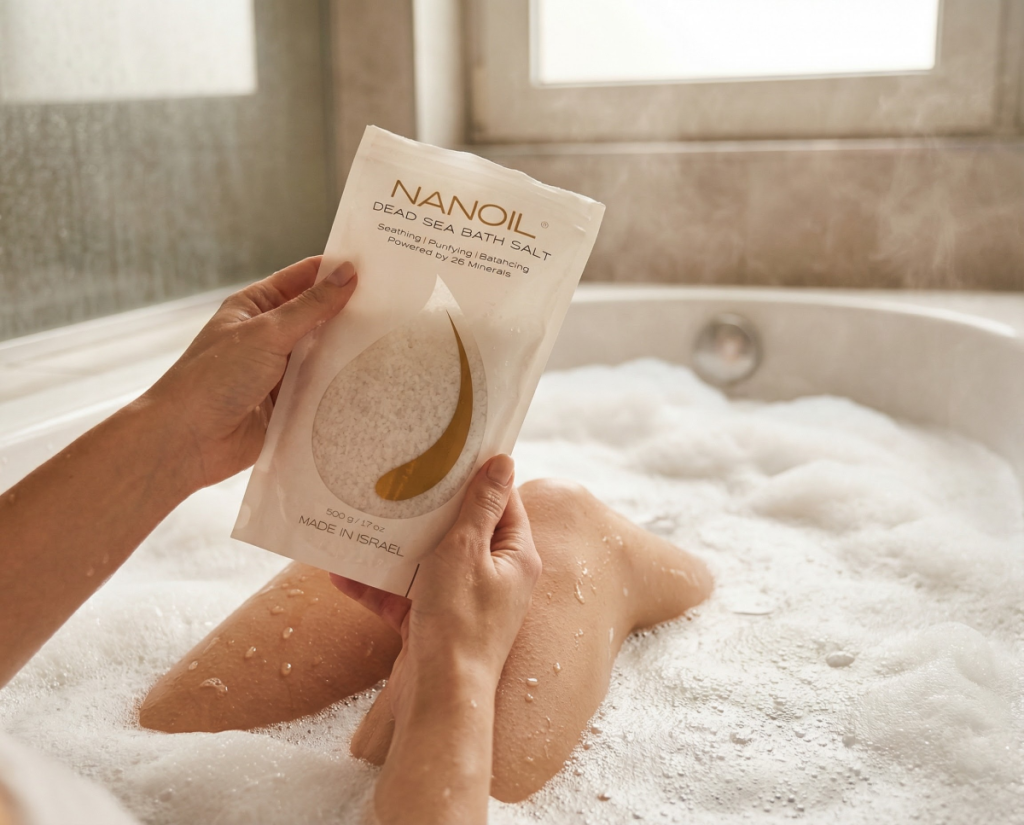 naturalna sól do kąpieli nanoil