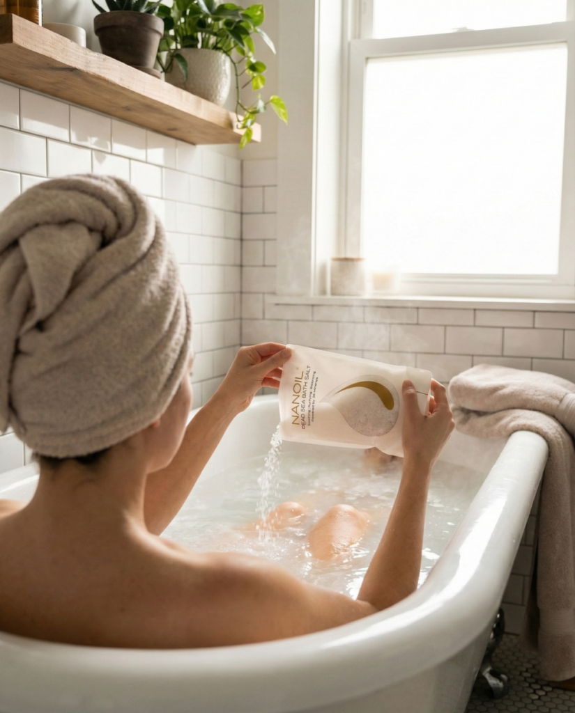 nanoil sól do kąpieli naturalna